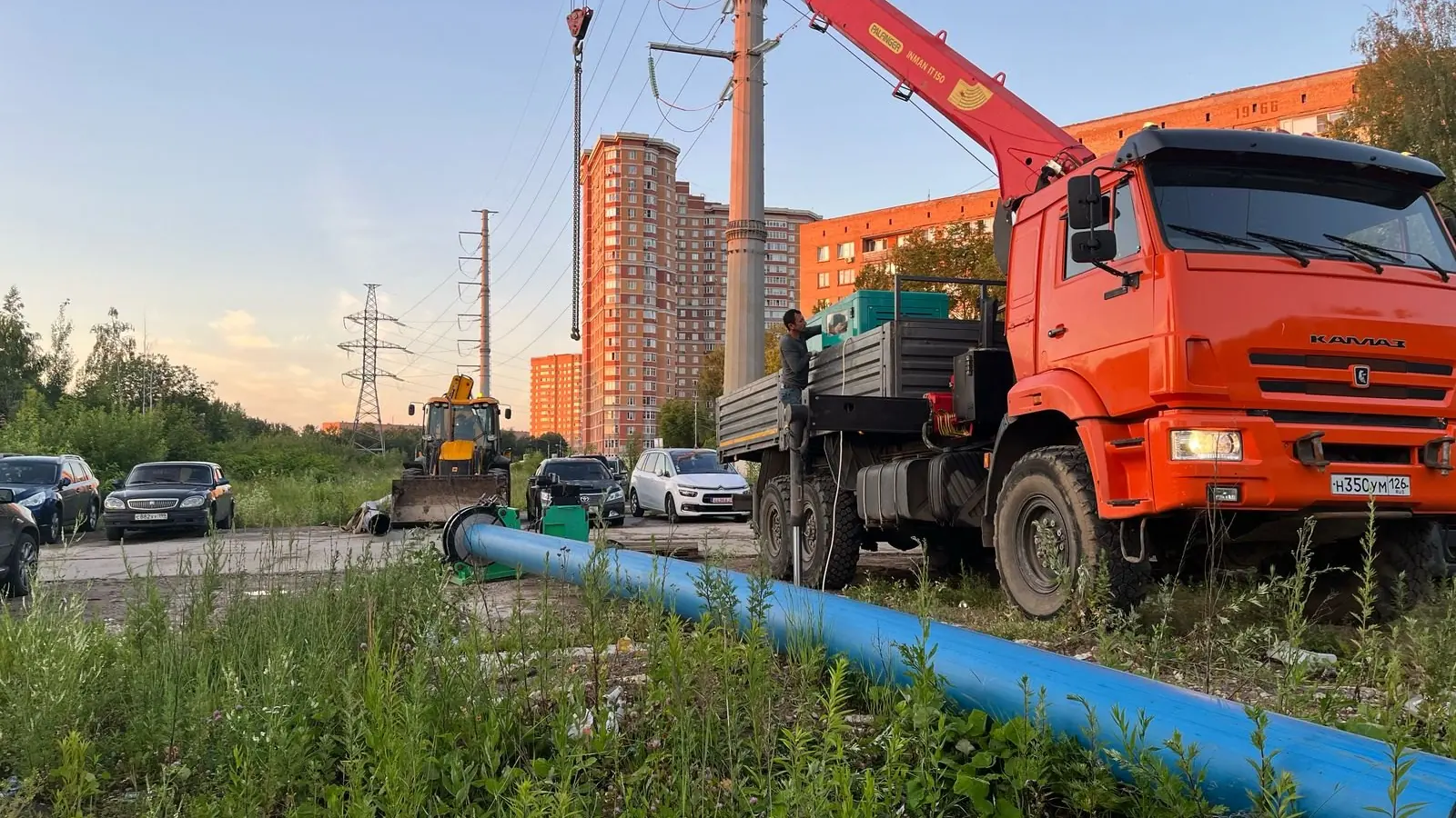 Наружные инженерные сети: трубопроводы в траншее