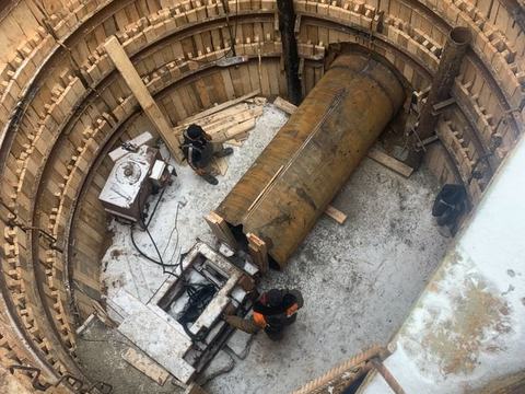 Стартовая шахта микротоннелирования