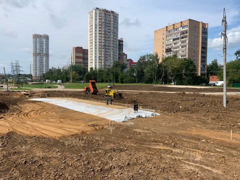Планировка площадки под фундаментную плиту