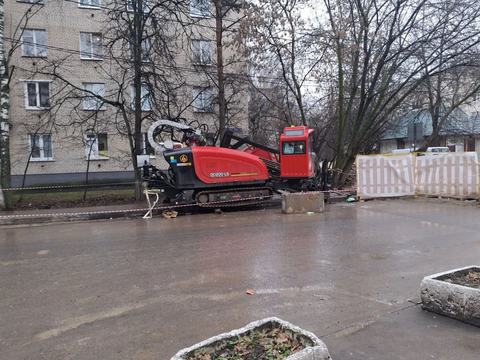 Буровая установка ГНБ, ограждение площадки